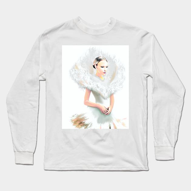 Ballet Dancer Long Sleeve T-Shirt by JeLoTall